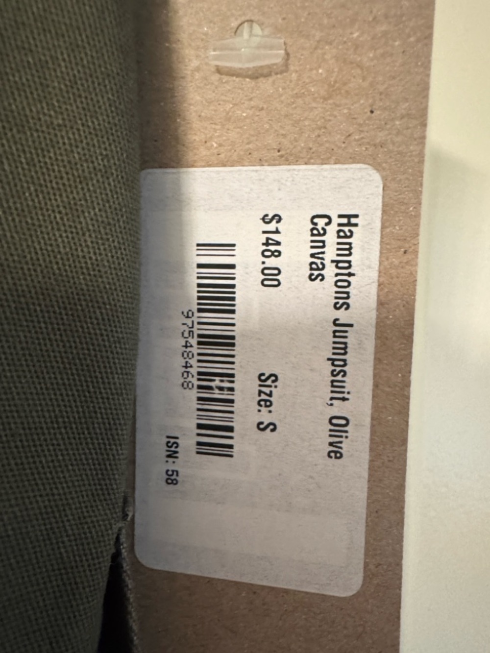 Short-Sleeve Olive Green Utility Jumpsuit with Front Zip - Picture 8 of 11